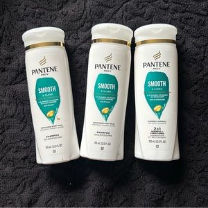 SET OF THREE Pantene Shampoos